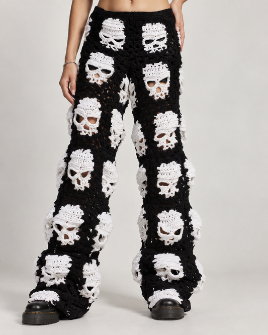 Crochet Skull Pants