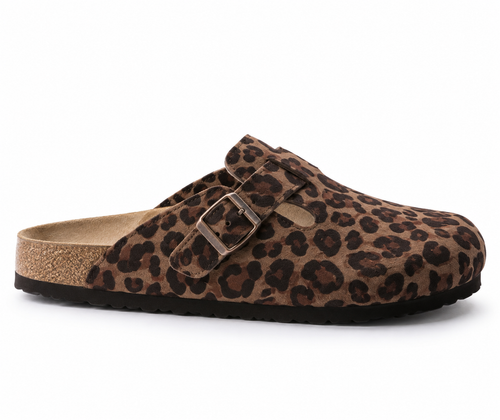 Sienna Leopard Clogs