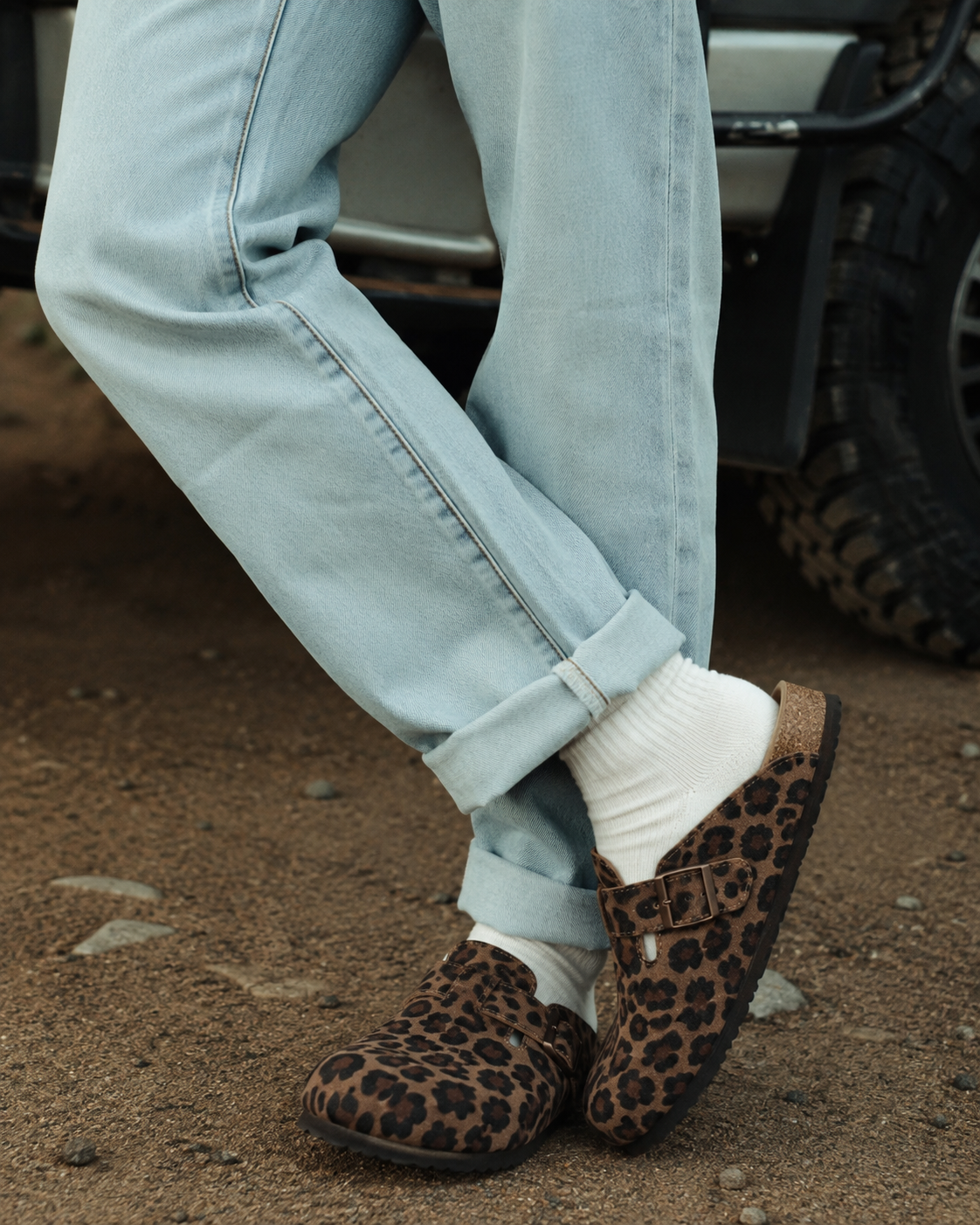 Sienna Leopard Clogs