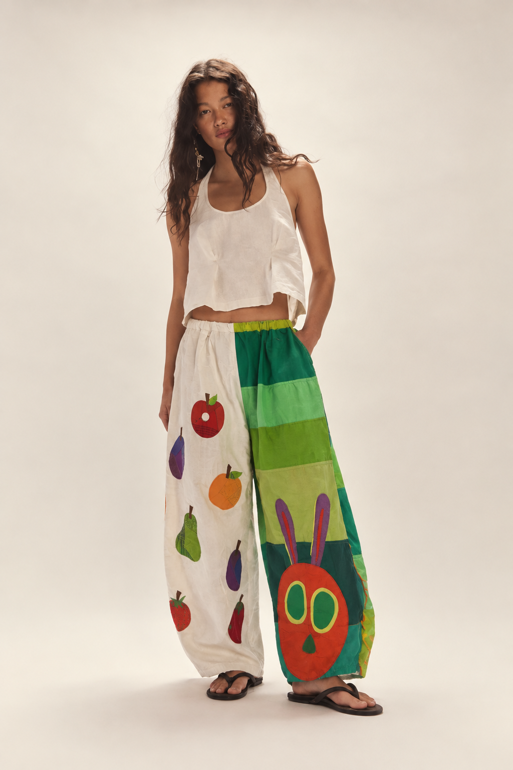 Caterpillar Patchwork Pants